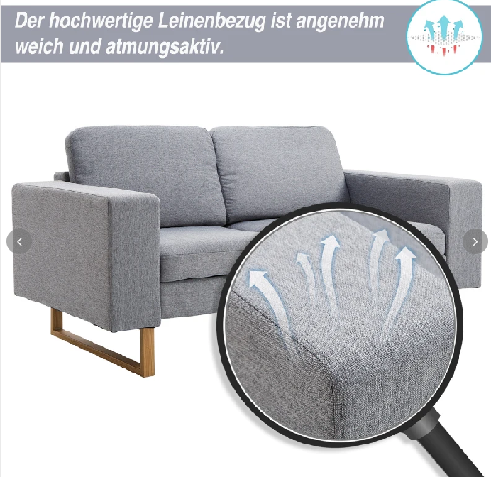 Sofa Stoffsofa Ecksofa Polstersofa