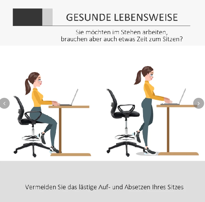 Ergonomischer Drehstuhl Bürostuhl