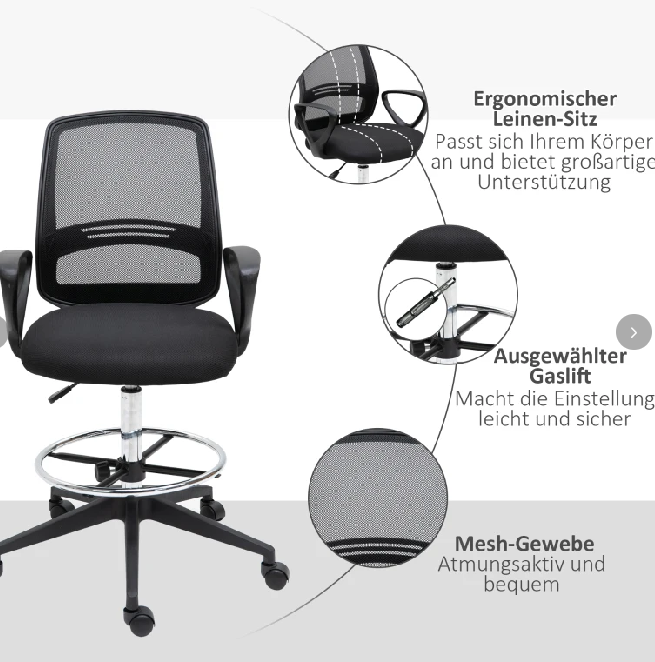 Ergonomischer Drehstuhl Bürostuhl