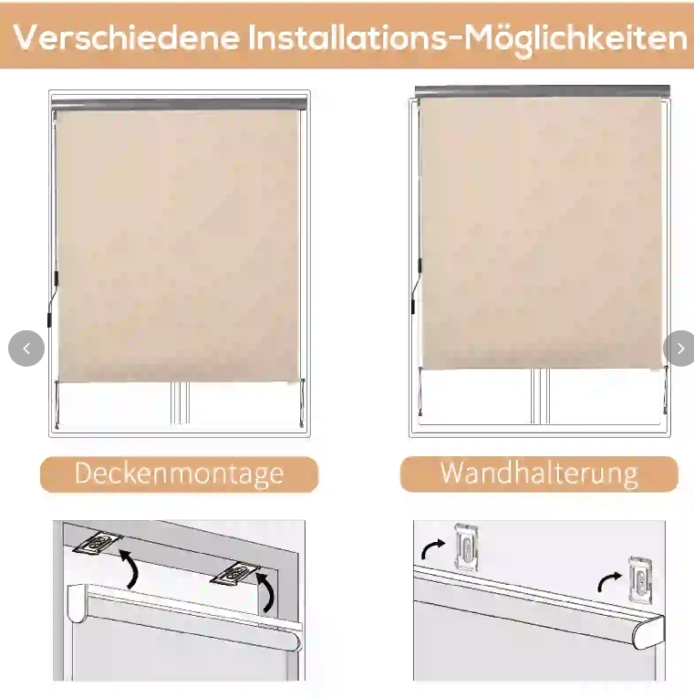 Senkrechtmarkise Balkonmarkise Vertikalmarkise