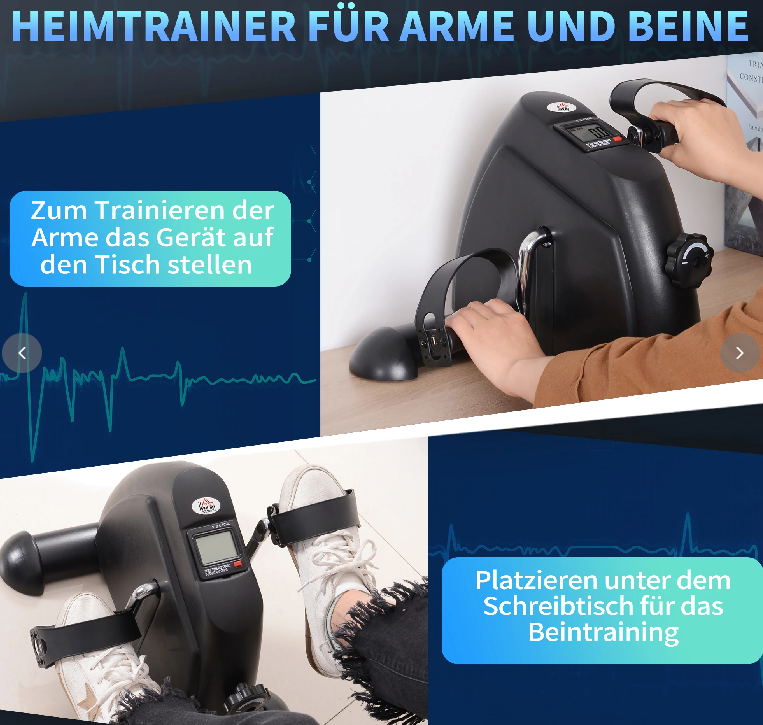 Heimtrainer Mini Bike Pedaltrainer