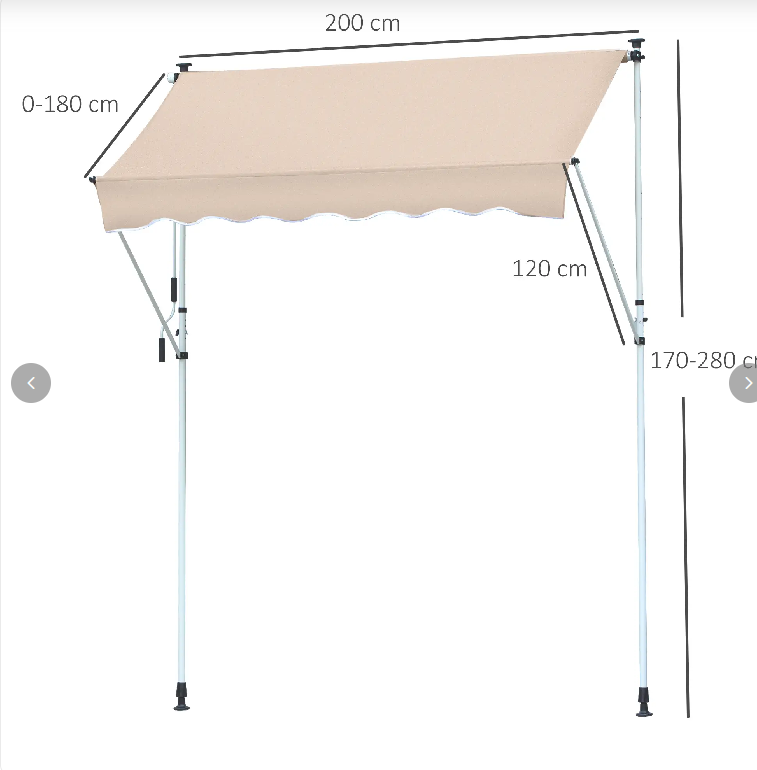 Klemmmarkise Sonnenschutz