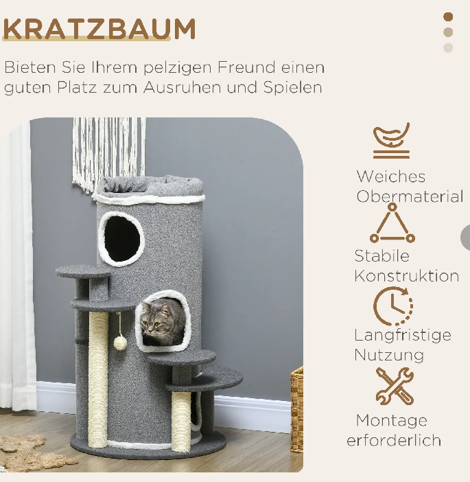 Kratzbaum Kratztonne