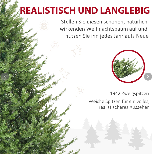 Weihnachtsbaum 1,8m