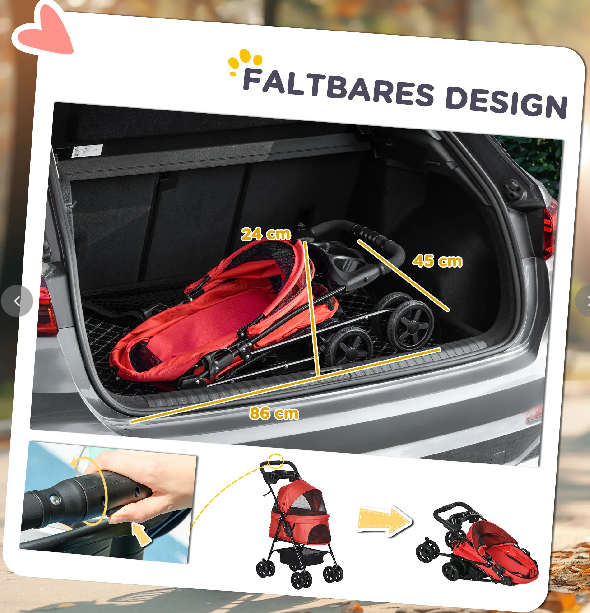 Hundebuggy Hundewagen