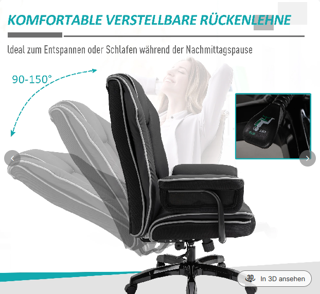Bürostuhl Ergonomisch