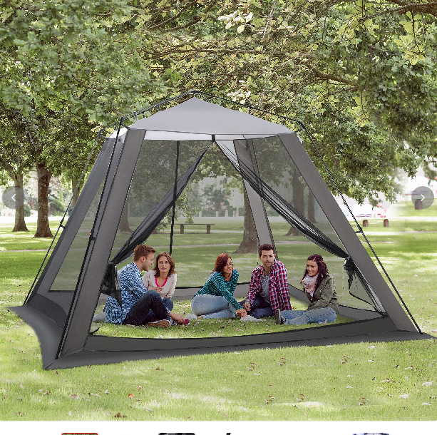 Campingzelt Mesh Zelt mit Netzwänden Moskitonetz