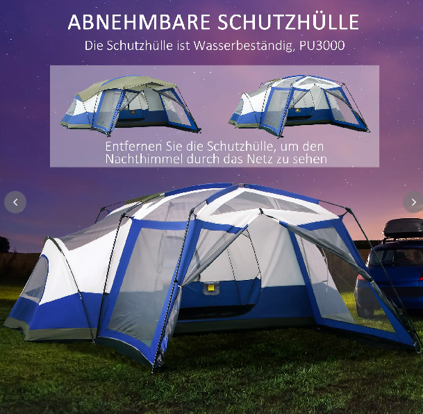 Camping Zelt 6-8 Personen