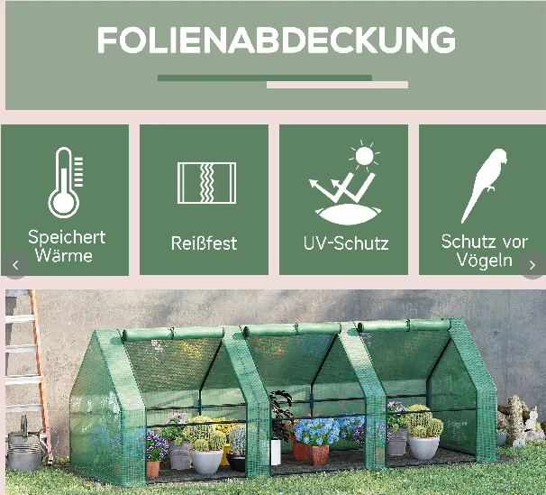 Mini Gewächshaus