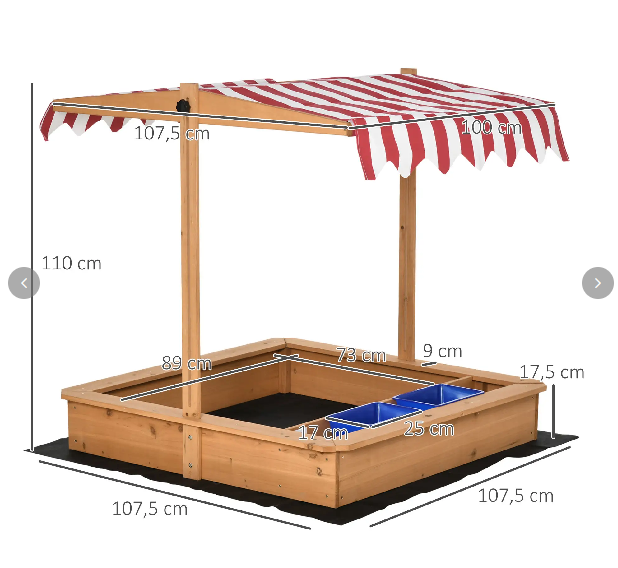 Sandkasten Sandkiste