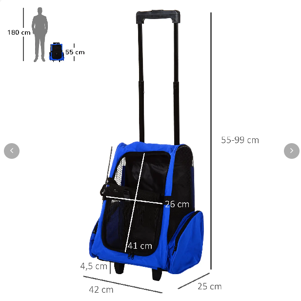 Hundetransporttasche, Haustierrucksack