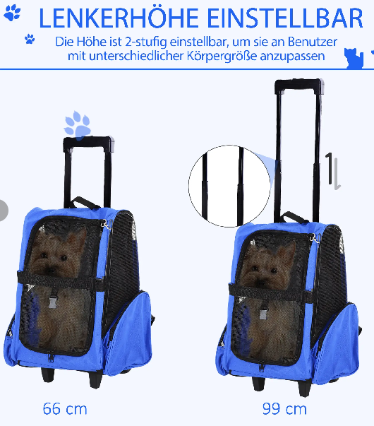 Hundetransporttasche, Haustierrucksack