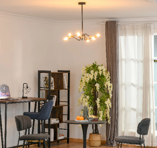 Kronleuchter Hängelampe Chandelier 6-flammig