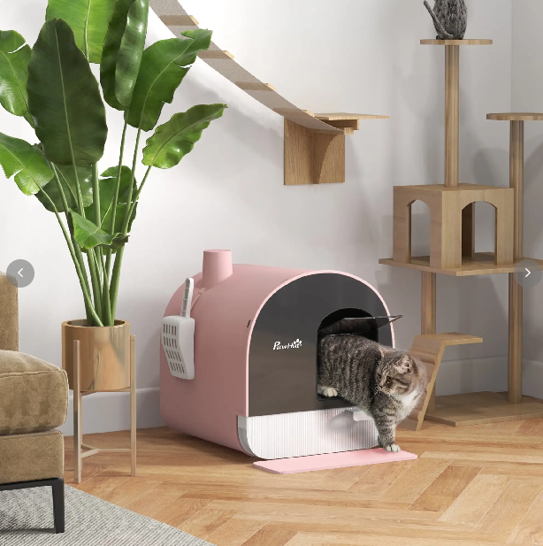 Katzentoilette mit Deckel