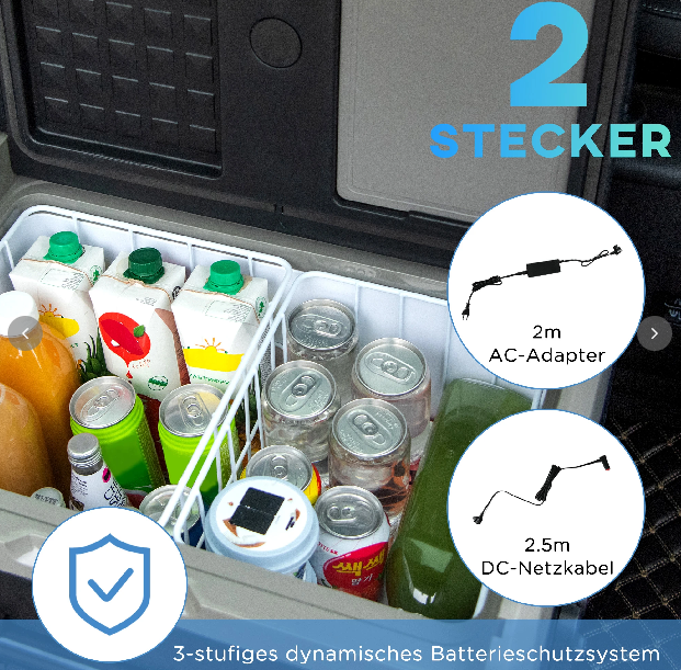 Kühlbox Auto 40L Kompressor