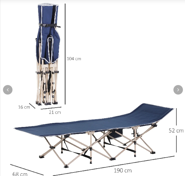 Feldbett, Camping-Bett
