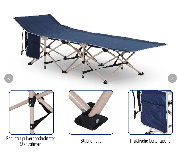 Feldbett, Camping-Bett