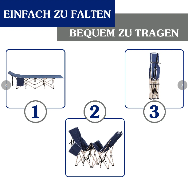 Feldbett, Camping-Bett