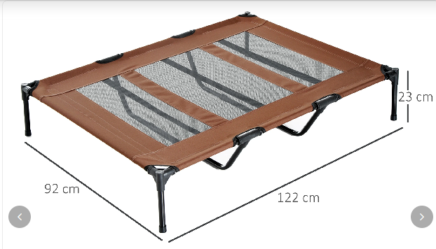 Hundebett, faltbar, Outdoor-Hundebett