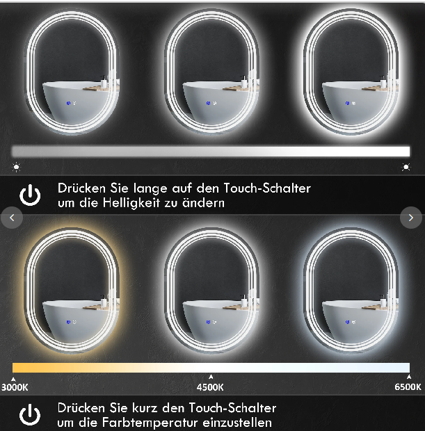 Badezimmerspiegel Badspiegel