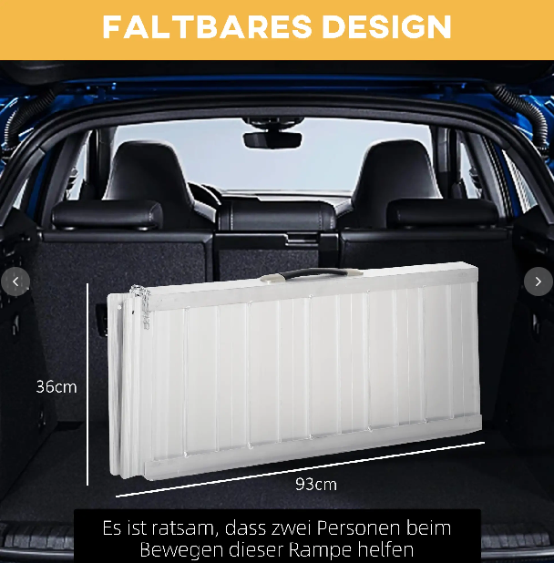 Rollstuhlrampe Auffahrrampe