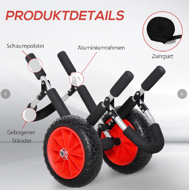 Surfwagen Surfboard Transportwagen