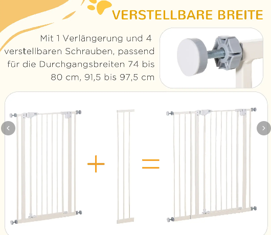 Absperrgitter Montage ohne Bohren