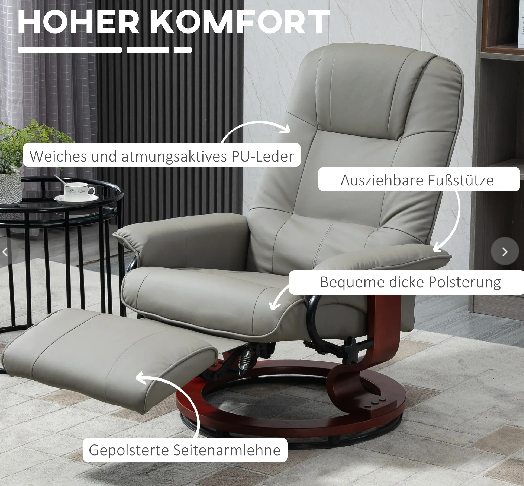 Relaxsessel Fernsehsessel Liegesessel