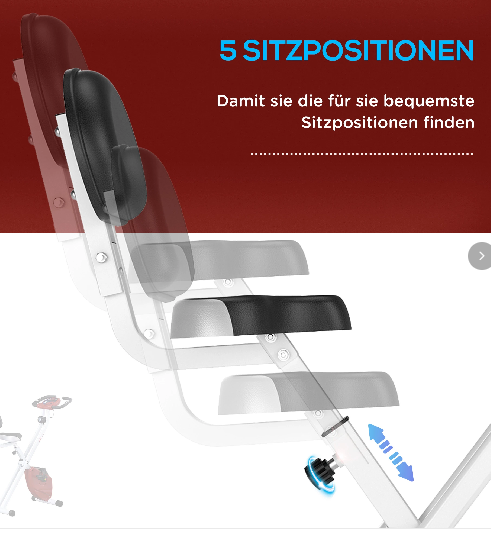 Heimtrainer mit Magnetwiderstand