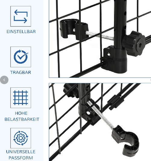 Hundeschutzgitter Auto Universal