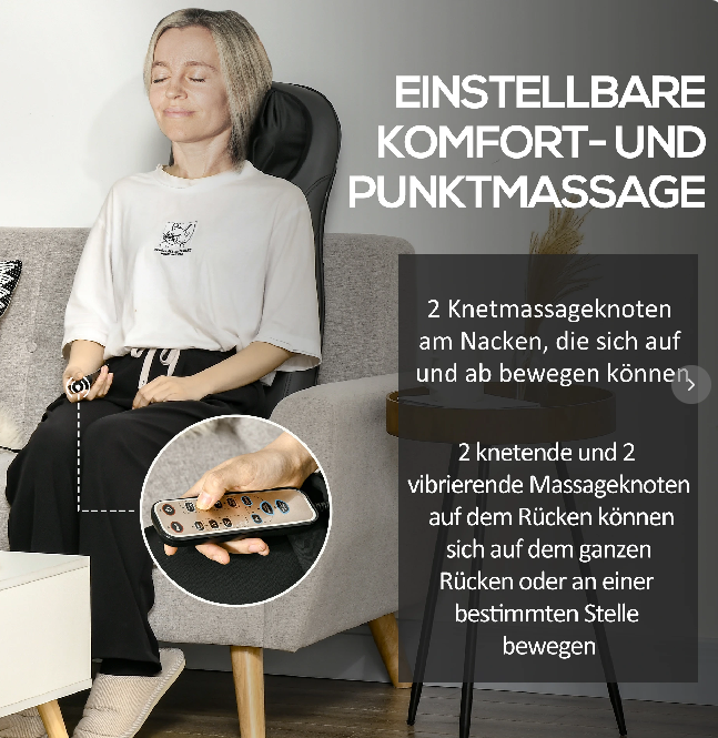 Massagegerät, Massageauflage