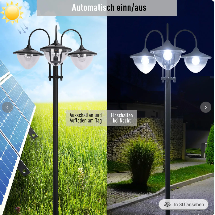 Solarleuchte Gartenlicht