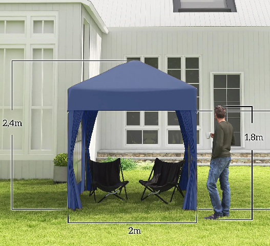 Faltpavillon 2*2