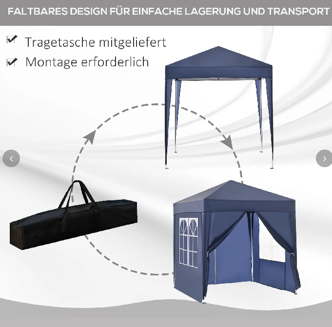 Faltpavillon 2*2