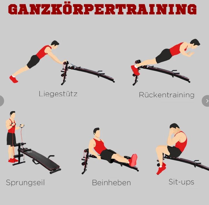 Sit Up Bank Bauchtrainer Trainingsbank