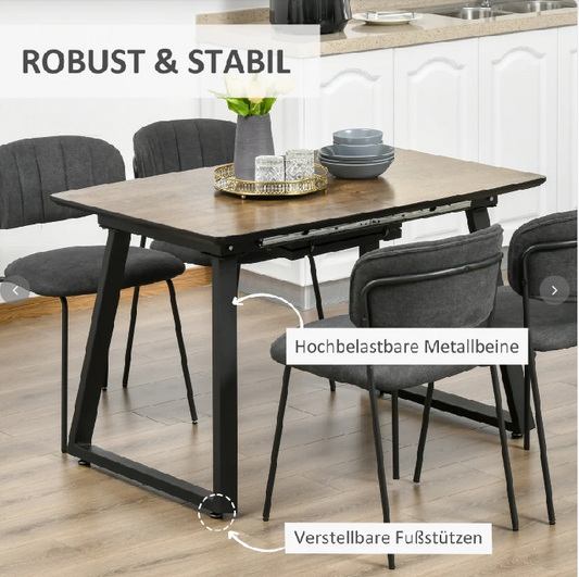 Esstisch im Industriedesign