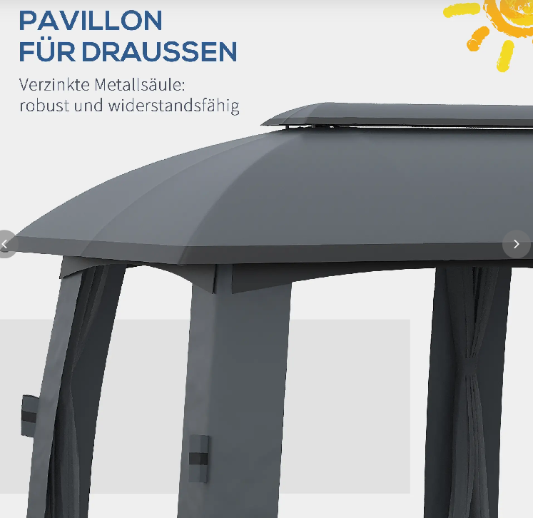 Pavillon Partyzelt