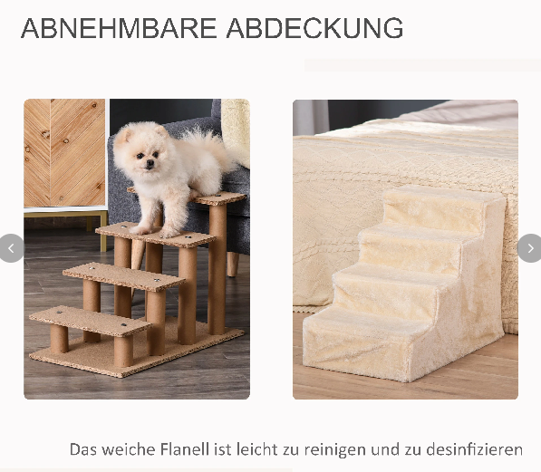 Haustiertreppe für Hunde und Katzen