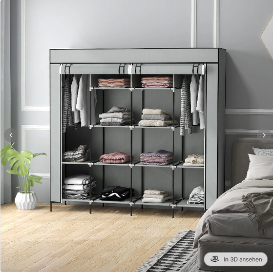 Kleiderschrank Stoffschrank