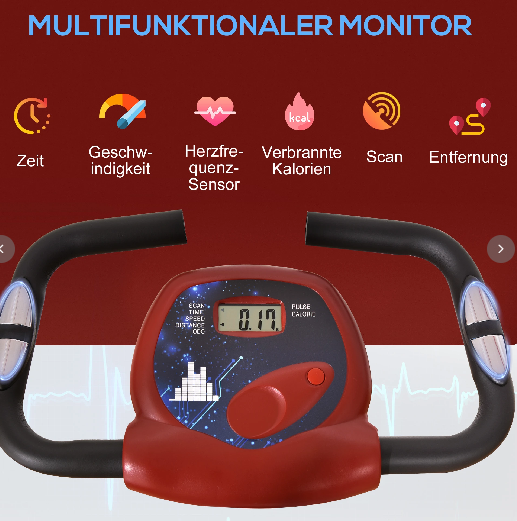 Heimtrainer mit Magnetwiderstand