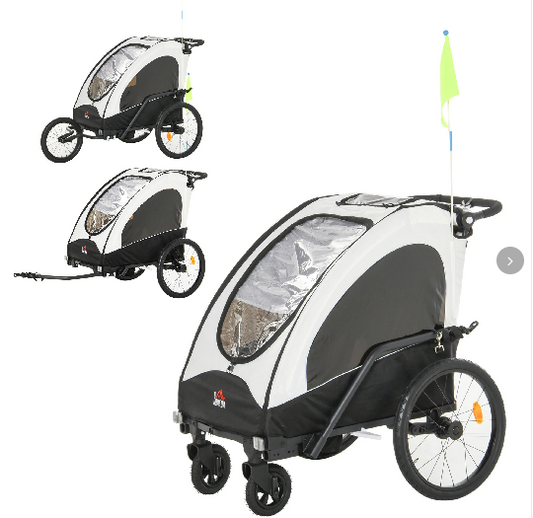 Kinderfahrradanhänger Jogger 3-1