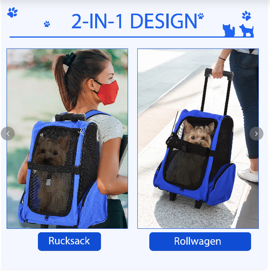 Hundetransporttasche, Haustierrucksack